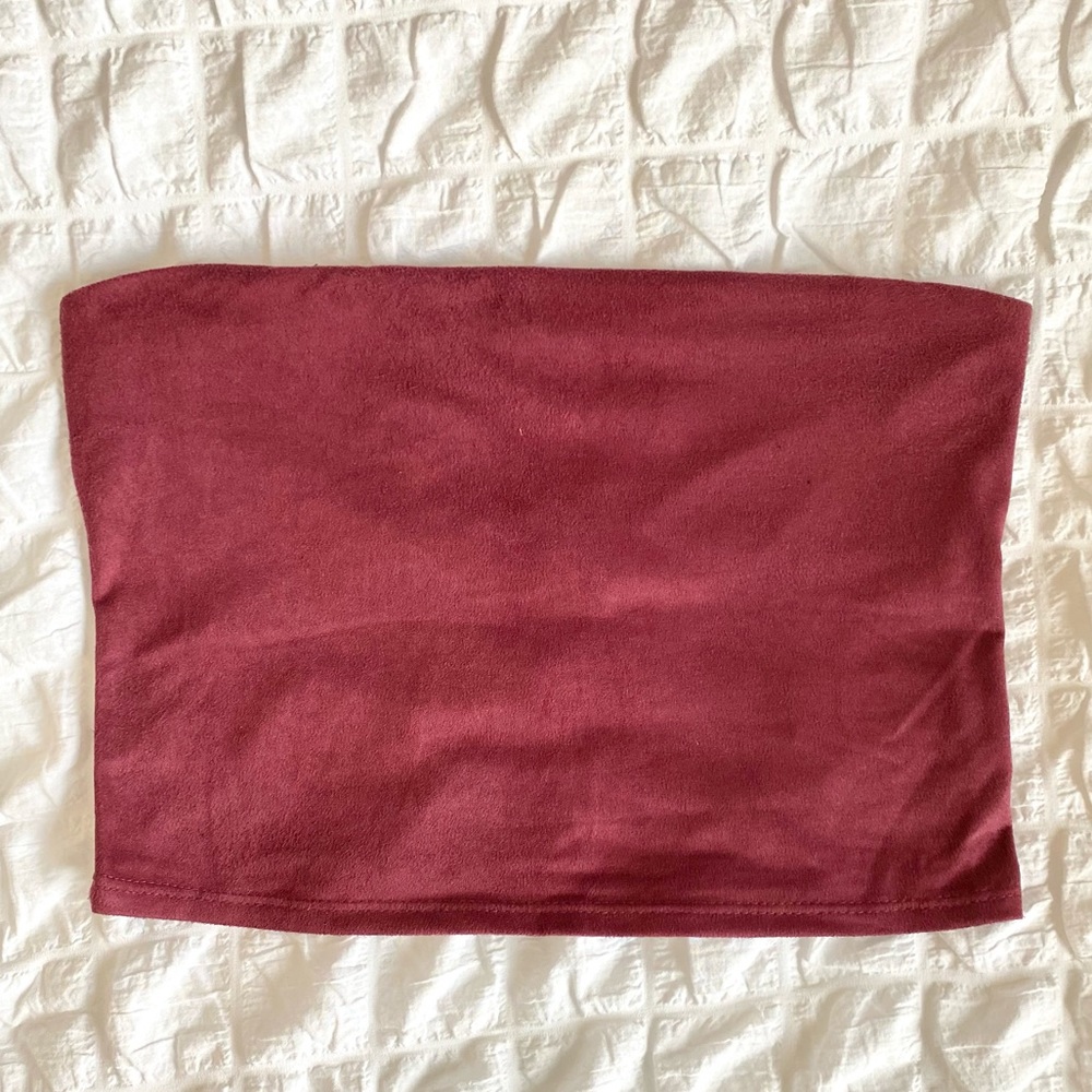 Urban Outfitters Velvet Tube Top